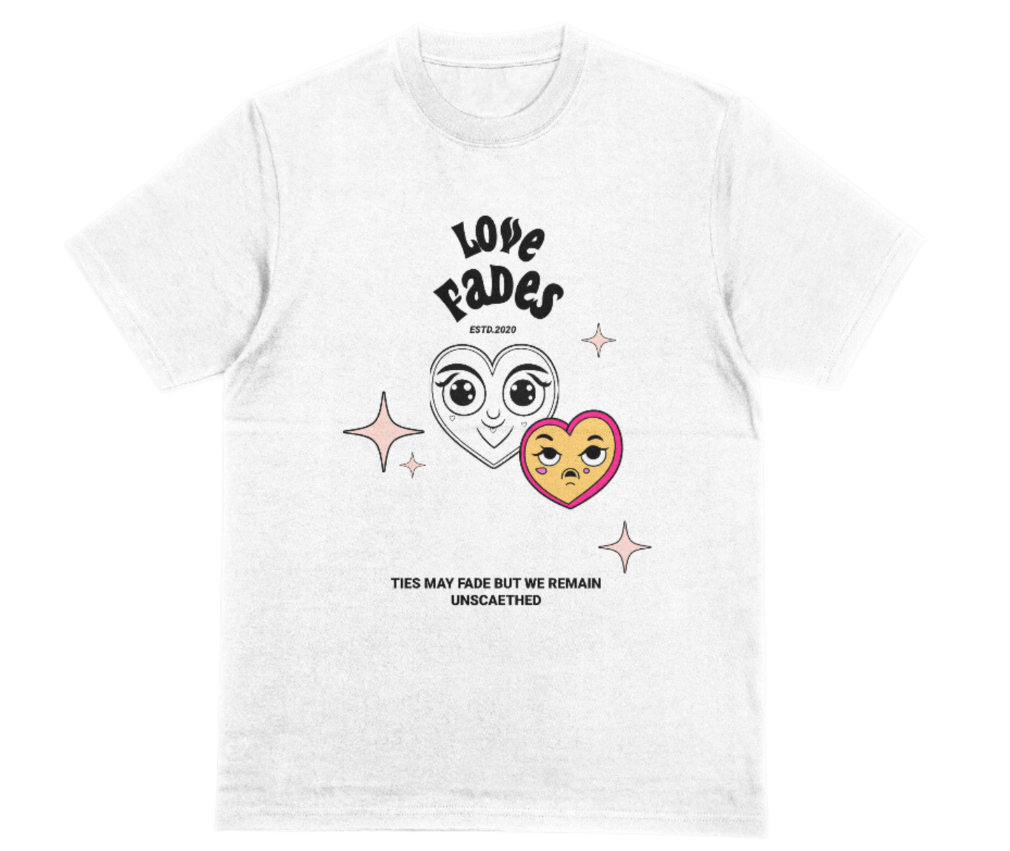 LoveFades Signature "Ties May Fade" Statement Tee